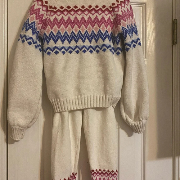 Janie and Jack Fair Isle Turtleneck Sweater Outfit - Picture 6 of 9